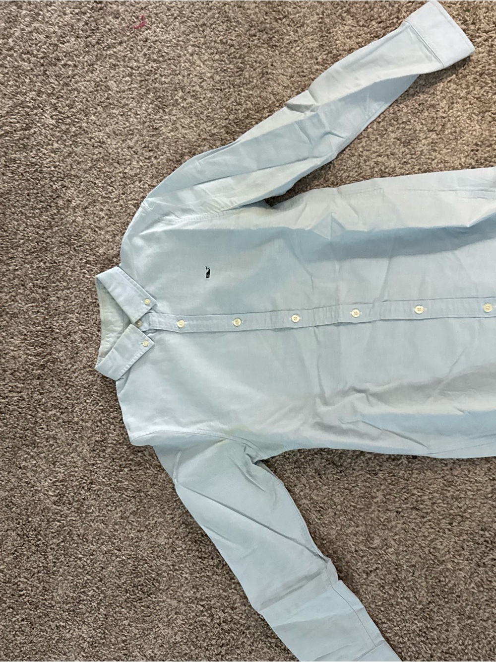 Vineyard Vines Light Blue Cotton Button-Down Shirt